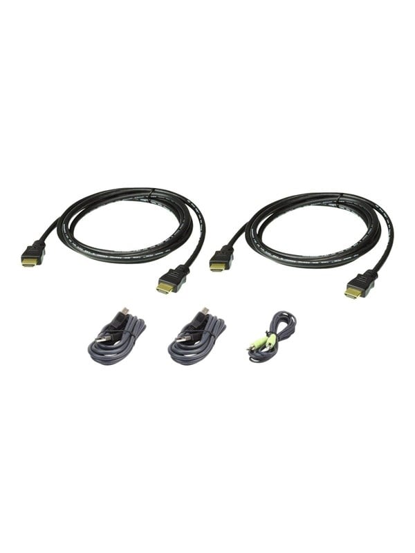 ATEN CABLE KIT DUAL HDMI /USB/SP L:1.8