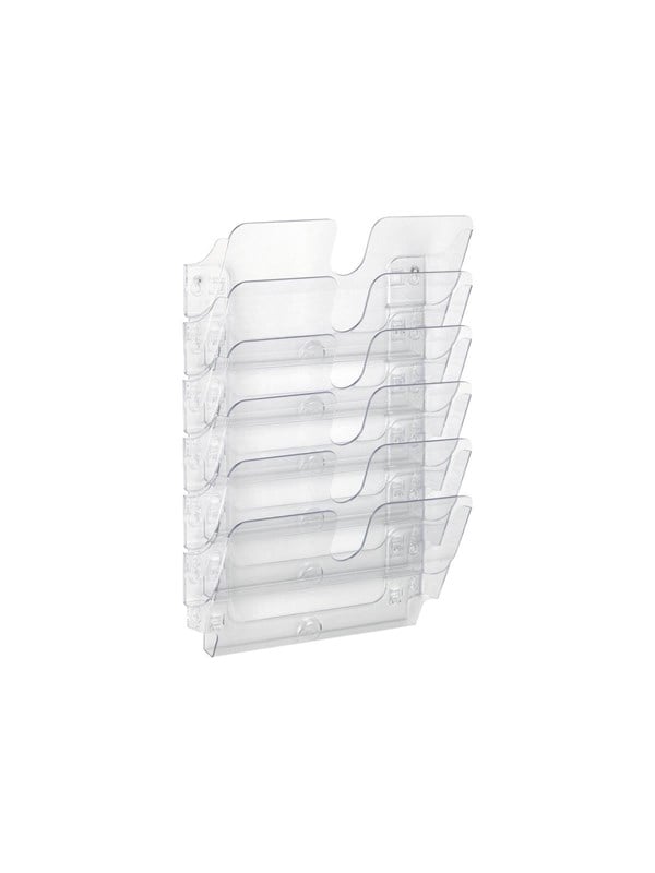 DURABLE Brosjyrestativ for vegg FLEXIPLUS 6 A4 liggande