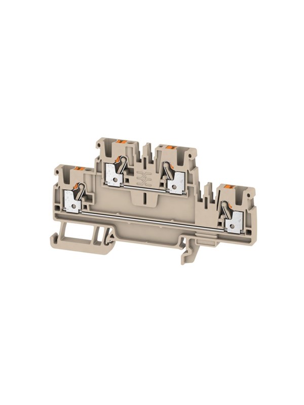 Weidmuller Feed-through terminal a2t 2.5 dark beige