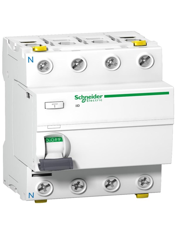 Schneider Electric Acti9 iid 4p 40a 300ma a-type residual c