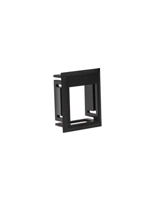 Leviton Insert frame leviton keystone black for dk outlet