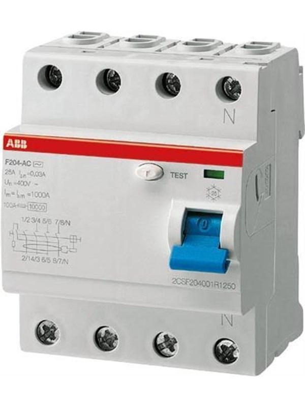 ABB F204 a-40/0.3 residual current device