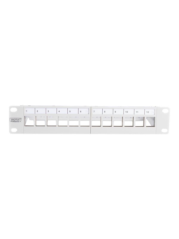 DIGITUS DN-91419 - 12-Port Modular Patch Panel