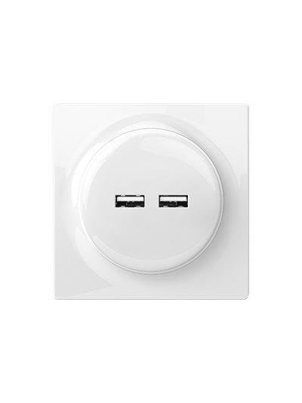Fibaro Walli N USB Outlet White