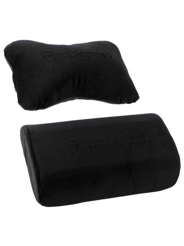 noblechairs Pillow-set for EPIC/ICON/HERO - Black - Svart - Stoff