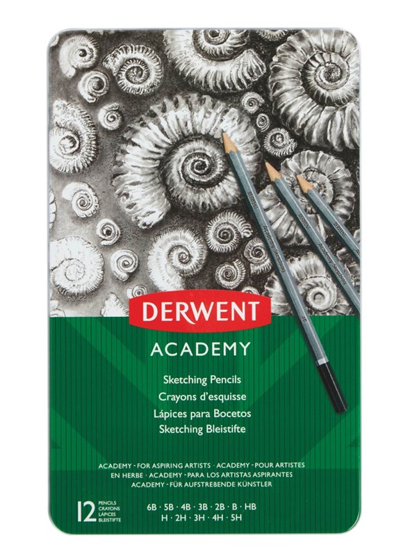 Derwent Sketching Pencils (Wallet of)