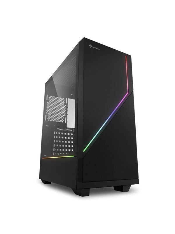 Sharkoon RGB FLOW ATX - Kabinett - Tower - Svart