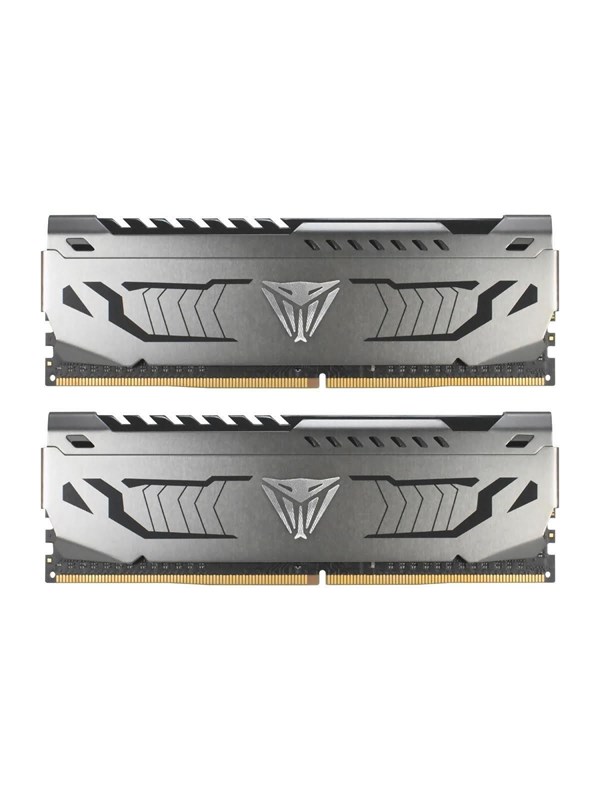 Patriot Viper Steel DDR4-3200 - 32GB - CL16 - Dual Channel (2 pcs) - Intel XMP - Grå