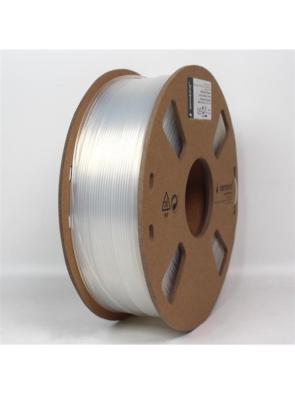 Gembird PLA filament - Klar - 1.75mm ø - 1 kg