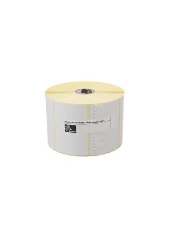 Zebra 3012883-T Z-Perform 1000D Direct Thermal Paper Labels 102 x 178mm Uncoated Permanent Adhesive 25mm Core (12-Pack)