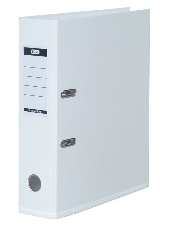 ELBA Strong-Line Brevordner Hvit A4 8 Cm