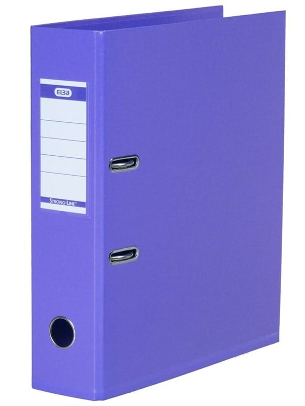 ELBA Strong-Line Brevordner Lilla A4 8 Cm