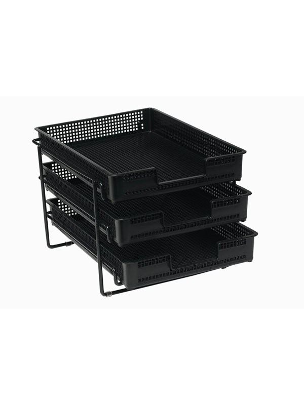 Bantex Orth Brevkurver, 3-Pakning, Svart