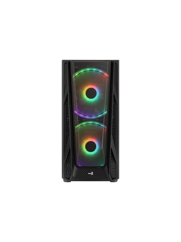 NightHawk Duo ARGB bk ATX - Kabinett - Tower - Svart