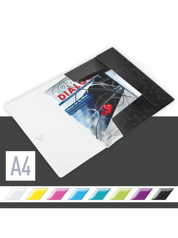 Leitz Strikkmappe WOW PP A4 Sort