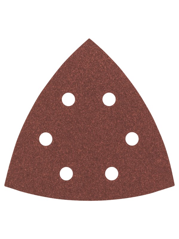 Bosch 5-delers slipebladsett til deltasliper G= 120