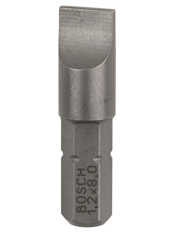 Bosch Skrutrekkerbits, ekstra hard S 1,2x8,0, 25 mm