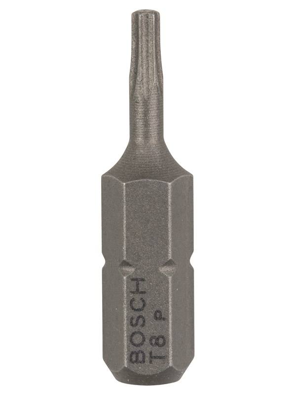 Bosch Skrutrekkerbits, ekstra hard T8, 25 mm