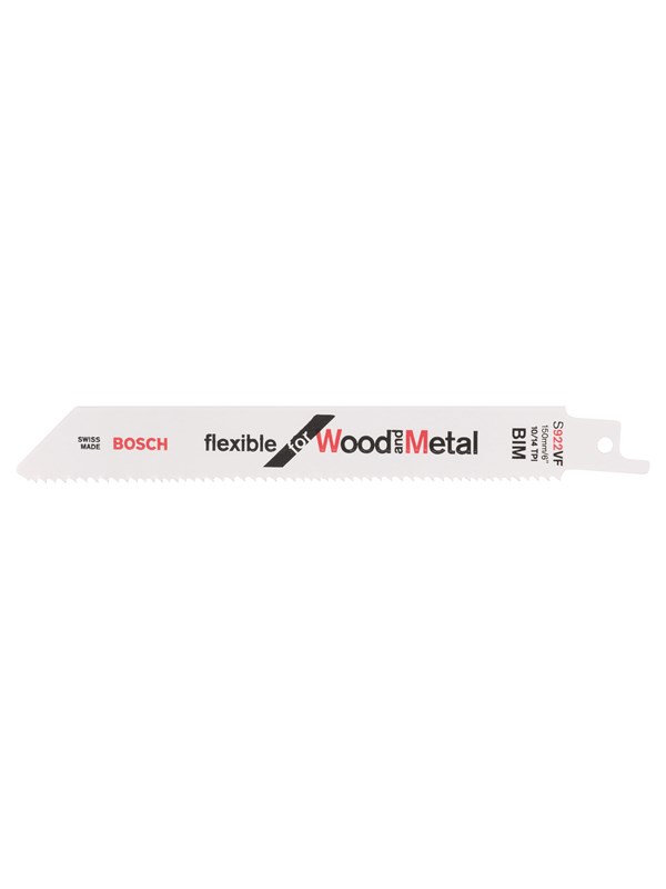 Bosch Bajonettsagblad S 922 VF Flexible for Wood and Metal