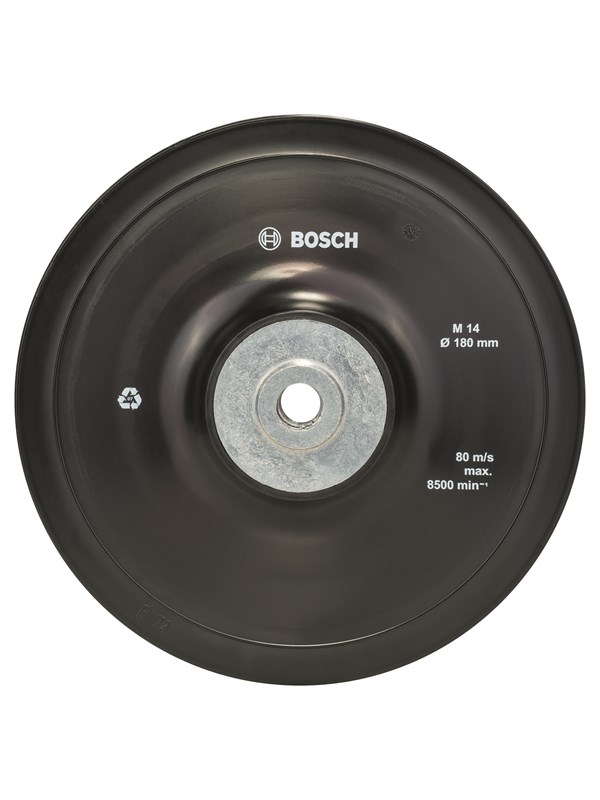 Bosch Slipetallerken, standard, M14, 180 mm 180 mm, 8500 o/min