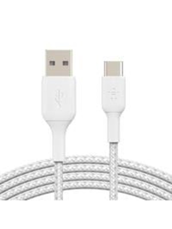 Belkin BOOST CHARGE" USB-A to USB-C Cable_Braided 2M Wh
