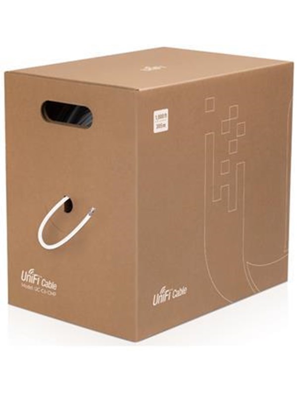 Ubiquiti UniFi Cable Cat6 CMP - Hvit - 305m