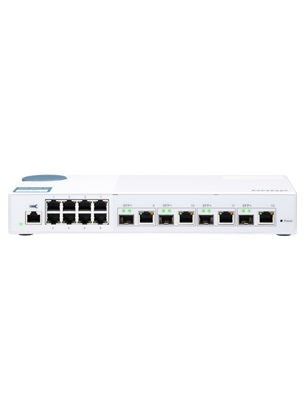QNAP QSW-M408-4C 10GbE Layer 2 Web Managed Switch