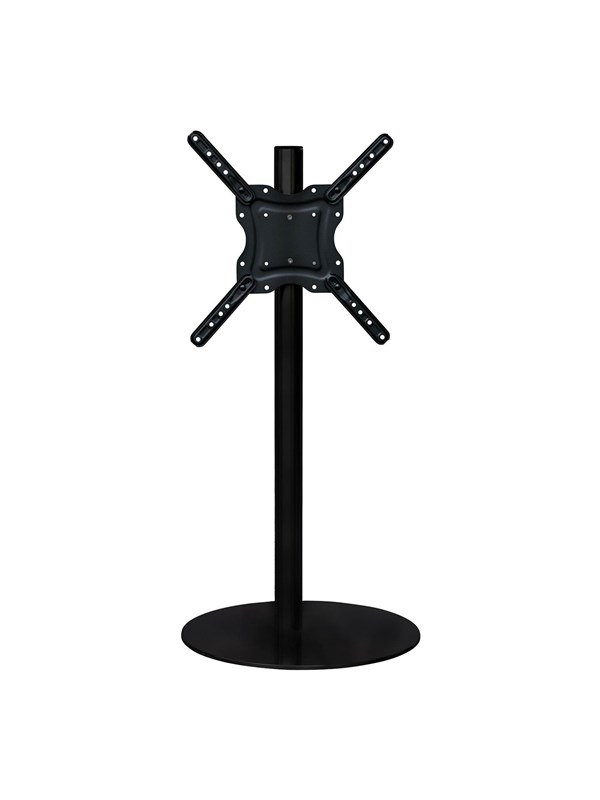 ConnecTech Sinox StandView TV Floor Mount with rotatable top - 26"-65" - Matte black - Max 25 kg - recommended for 55"