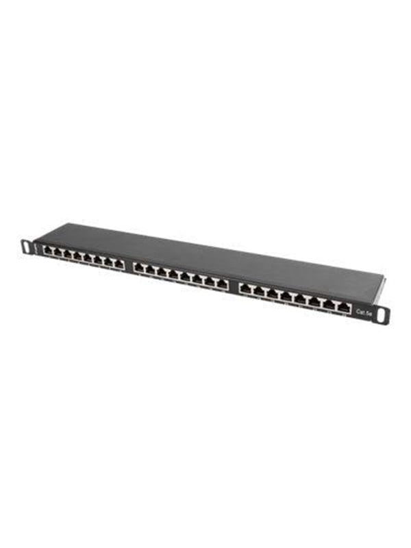 Lanberg PPS5-0024-B - patch panel - 0.5U - 19"