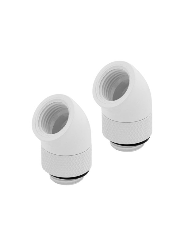 Corsair Hydro X Series 45° Rotary Adapter White