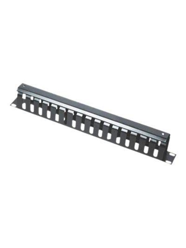 Gembird rack cable management panel - 1U