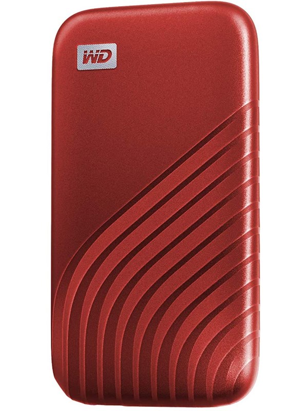 SANDISK WD My Passport SSD - 2TB - Rød - Ekstern SSD