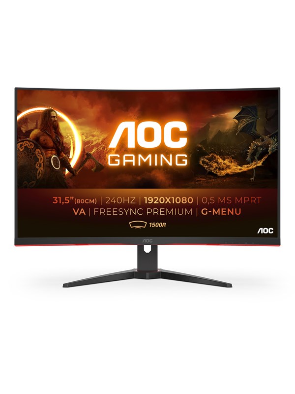 31.5" AOC G2 Series C32G2ZE - 1920x1080 (FHD) - 240Hz - VA