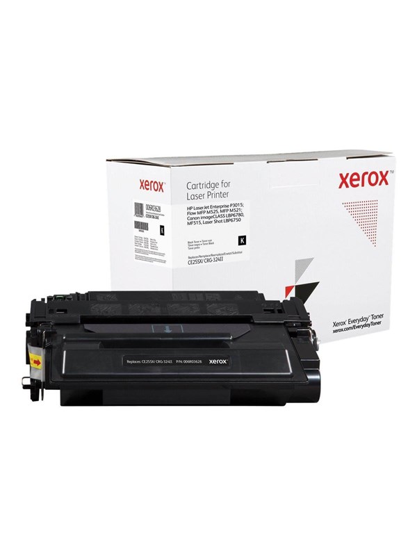 Xerox 006R03628 / Alternative to HP 55X /  CE255X Canon CRG-324 II Black Toner - High Yield