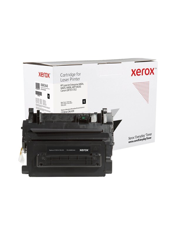 Xerox 006R03648 / Alternative to HP 81A / CF281A / Canon CRG-039 Black Toner