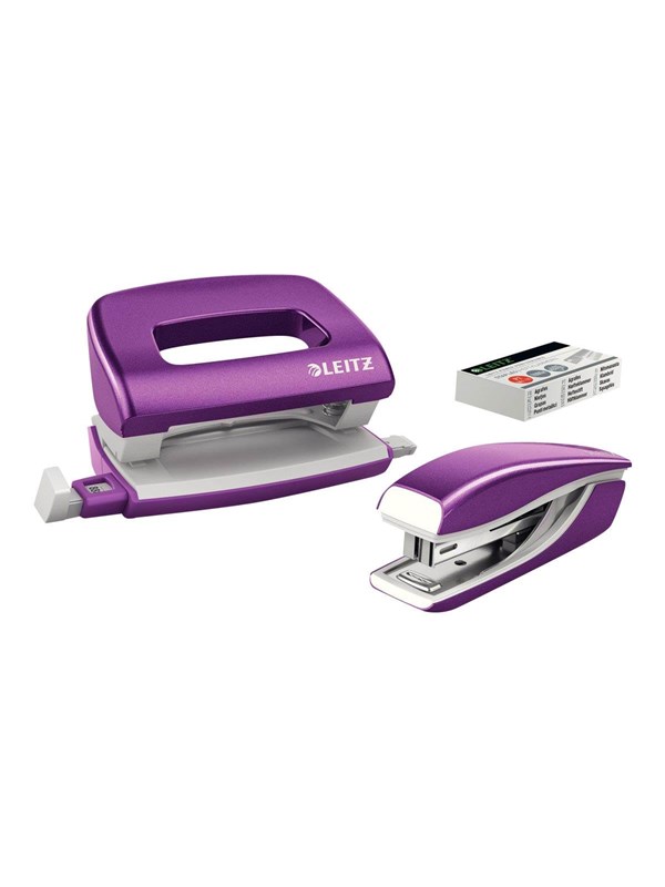 Leitz Stift- & Hullesett Mini WOW Lilla