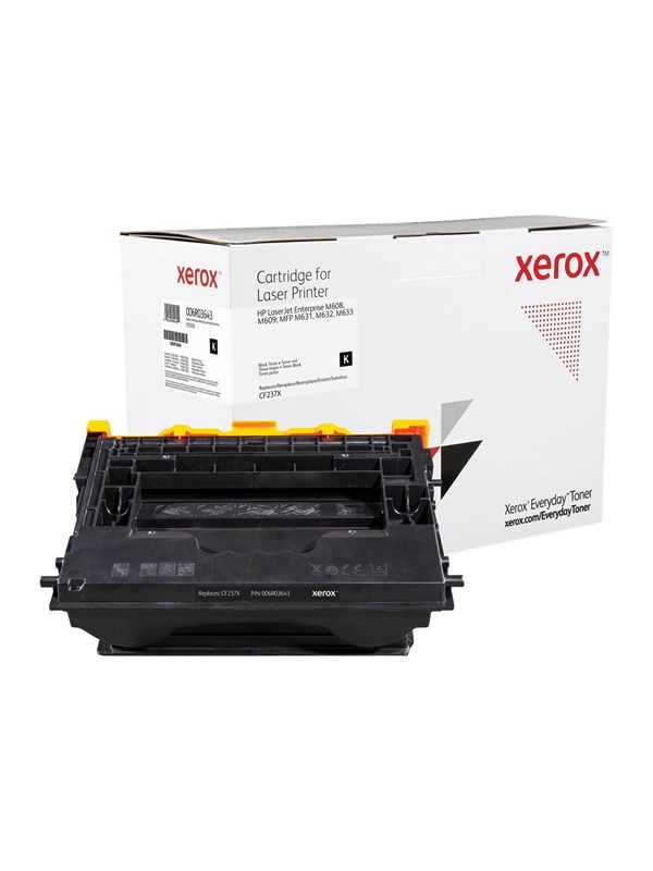 Xerox 006R03643 / Alternative to HP 37X / CF237X / Black Toner - High Yield