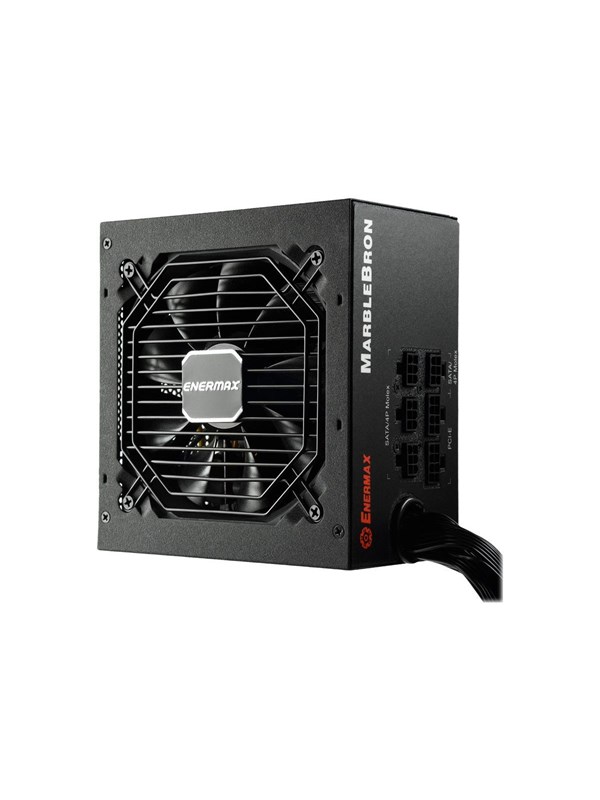 Enermax MarbleBron Strømforsyning (PSU) - 650 Watt - 120 mm - ATX 2.4 - 80 Plus Bronze sertifisert