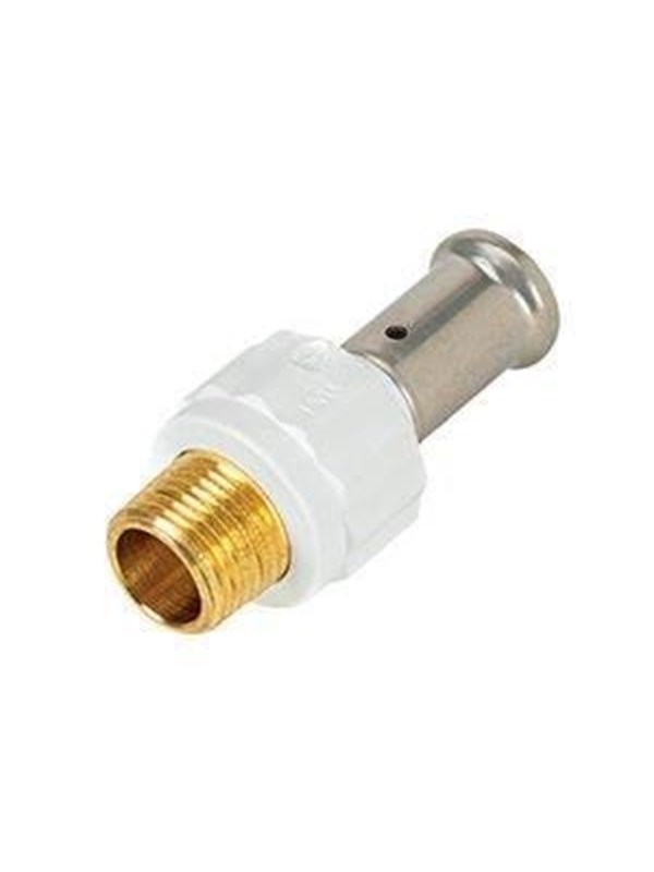 Henco straight male iron adapter 26 mm x 34
