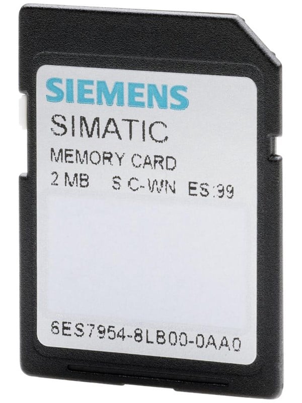 Siemens Simatic s7 memory card for s7-1x00 cpu 3.3 v flash 256 mb