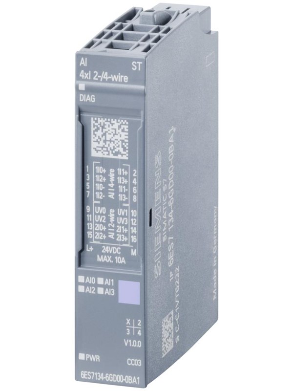 Siemens Ai 4xrtd/tc 2-/3-/4-wire hf 6es7134-6jd00-0ca1