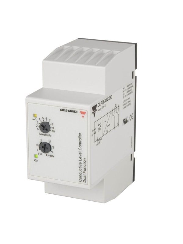 Carlo Gavazzi Cond.level 2+1 fill empty plug