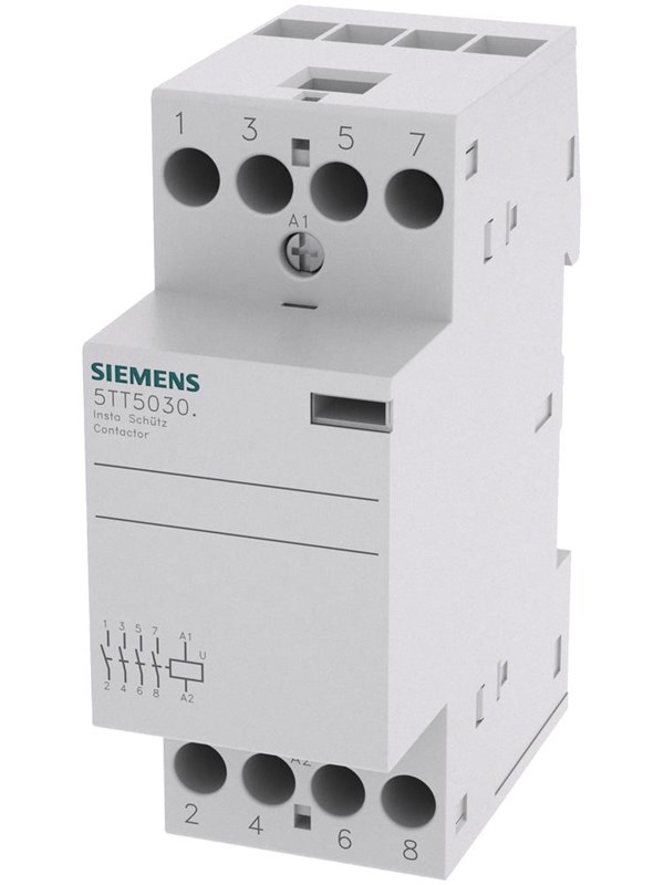 Siemens Insta contactor 4no acdc230v 25a 5tt5030-0