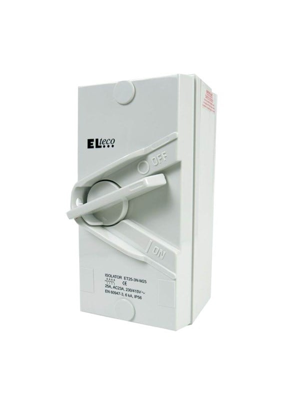 ELTECO Safty switch 63a ac23 3p+n