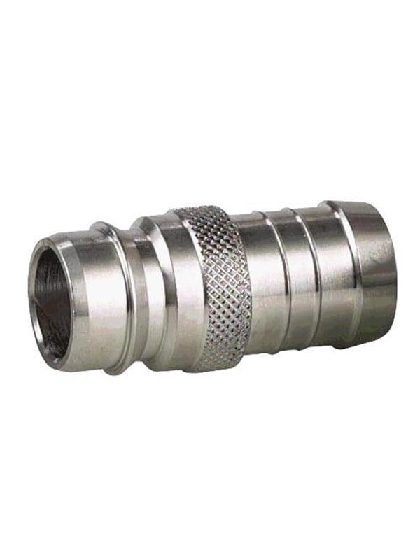 Nito 3/4" stainless steel nipple with 3/4" hose tail