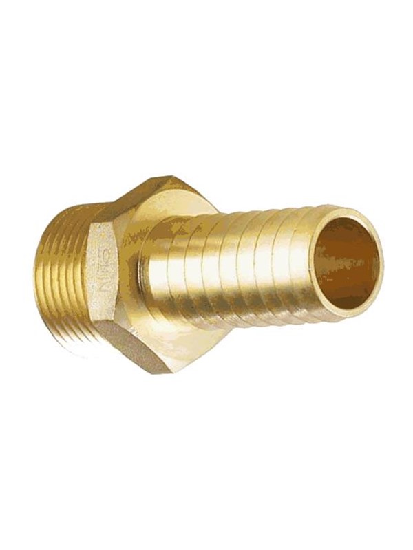 Nito 3/8" male bsp with 1/2" hose tail (bspp)