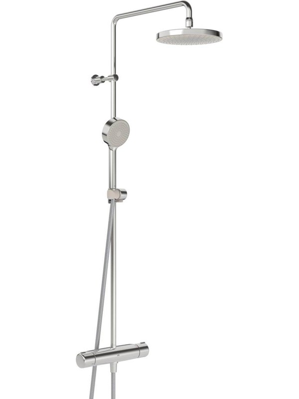 Oras Nova Rain shower system, chrome
