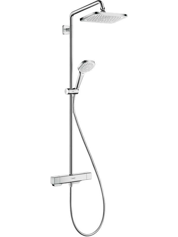 Hansgrohe croma e 280 showerpipe ecosmart