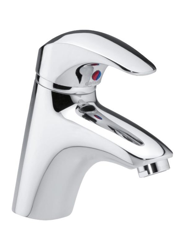 Damixa space basin mixer with strainer chrome