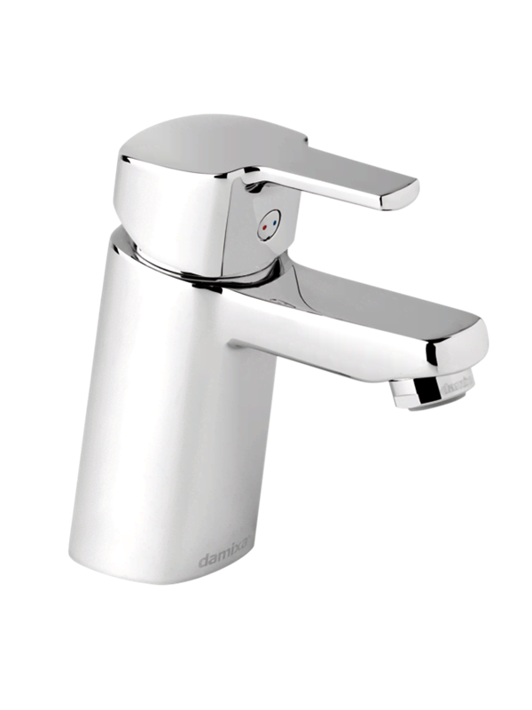 Damixa pine basin mixer with pop up strainer chrome